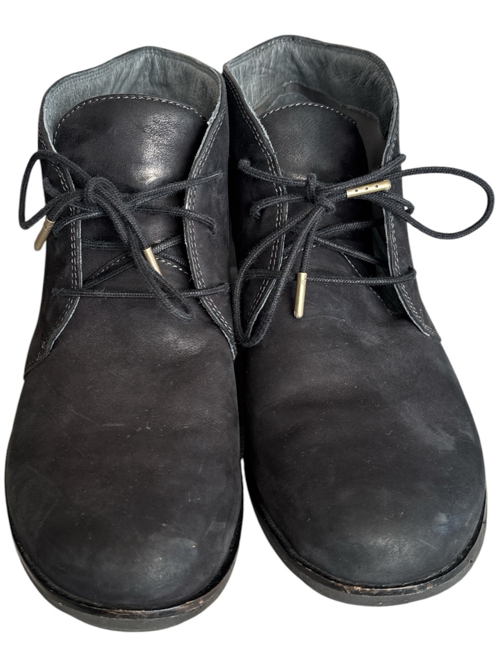 Dansko Joy Lace Up Ankle Boots in Black Nubuck Leather 39 - Picture 2 of 7